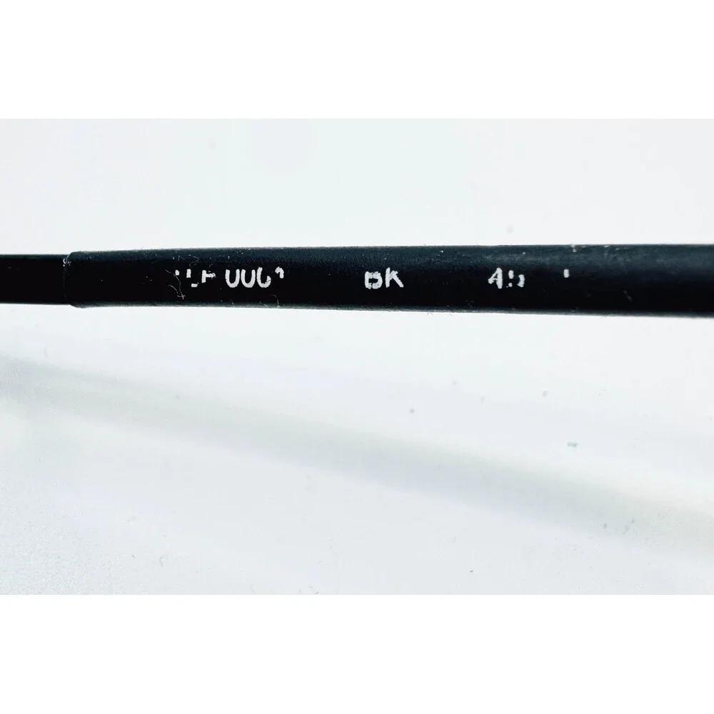 Unbranded Eyeglasses Frames Kids Black Metal Rectangle 45-18-130 44551 45mm